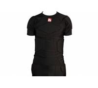 BARNETT FS-09 - Maglietta a maniche corte di compressione, 4 pezzi integrati, calcio americano