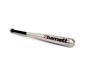 Barnett Mazza da Baseball BB-1 in Alluminio, Misura 78,74 cm, Metallo Argentato
