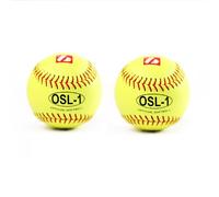 BARNETT OSL-1 palla da competizione softball, t 12'', c giallo 2 pz