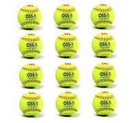 BARNETT OSS-1 - Pallone da softball da allenamento, 30,5 cm, 1 dozzina, colore: Giallo