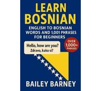 Barney Bailey Learn Bosnian BOOK NUOVO