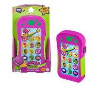 Rarewaves Giocattolo per bambini Telefono Hey Barney JGT55 – musica, luci, frasi, multilingue 2+