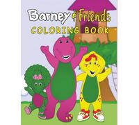 Barney's Coloring Book: Add a touch of royalty to your child's coloring adventures with our Coloring Book for Friends