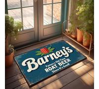 Barney'S Famous Old Time Root Beer: un classico dal 1920, zerbino primaverile di benvenuto per esterni, 40 x 60 cm