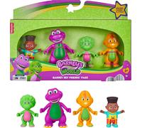 Barney's World Barney Hey Friends Fisher-Price Figura 4 Pack