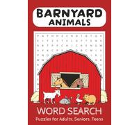 Barnyard Animal Word Search: Word Searches with Easy to Read Print about Barnyard Animals, Farming, Farm Animals and More I 6x9 inches, 110 pages I ... Gift for Vacations, Holidays and Free Times