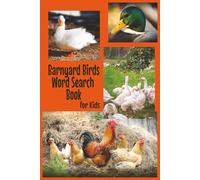 Barnyard Birds Word Search Book for Kids
