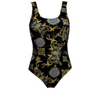 Barocco Floreale Damasco Catena Harlequin Zebra Sciarpa Stampa Costume Body