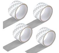 Baroce 4 Rotoli Nastro Ripara Zanzariere Adesivo Invisibile Kit Ripara Zanzariera Adesiva Autoadesiva Nastro Adesivo per Zanzariere Riparazione di Finestre e Porte Anti-zanzara Insetto