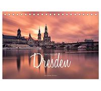 Barockstadt Dresden (Tischkalender 2026 DIN A5 quer), CALVENDO Monatskalender: Dresden - Die Barockstadt an der Elbe