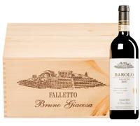 Barolo Falletto DOCG 2017 6 bottiglie in cassetta di legno 4,5 l