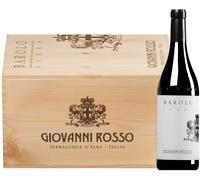Barolo Serra DOCG 2021 6 bottiglie in cassetta di legno 4,5 l
