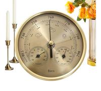 Barometric Pressure Meter | 13.2x3.5cm Digital High Precision Temperature Sensor - Crash Resistant Barometer Pressure Gauge For Decorating,for Boat Fishing Camping Outdoor Indoor Home Women Men