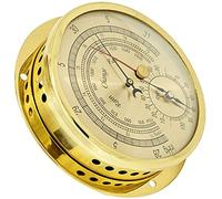 Barometrico aneroide da 6 pollici/15 cm, 3 in 1, umidità, temperatura e pressione dell'aria, for navigazione aviazione