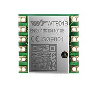 【Barometro a 10 assi + sensore di inclinazione】 Accelerometro ad alta precisione WT901B + giroscopio + angolo + magnetometro con filtro Kalman, IMU MPU9250 AHRS a tre assi (IIC/TTL, 200 Hz)