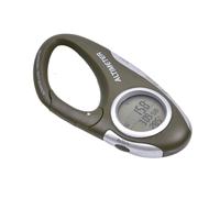 Barometro elettrico - Altimetro digitale | Altimetro portatile per escursionismo, multifunzione, termometro orologio per attrezzi da arrampicata all'aperto, misuratore di altezza preciso per