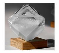 barometro nuvola di vetro,Previsioni meteorologiche in vetro, design barometro cubo di vetro,Previsioni meteorologiche a forma di nuvola di cubo d'acqua in vetro di, ornamento Decorazioni da scrivania