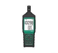 Barometro per portatile AS509 Misura 5 Parametri per preciso Barometro | Misura pressione, temperatura, umidità, per punto rugiada e bulbo umido simultaneamente per monitoraggio completo
