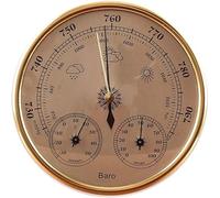 Barometro, Stazione meteorologica 3 in 1 for uso interno ed esterno, barometro, termometro, igrometro con quadrante
