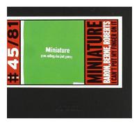 Baron Joey / Berne Tim / Roberts Hank - Miniature - I Can't Put My Fingers On...