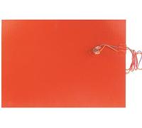 Baron Radiatore in pellicola per Bain-Marie Serie 600 con limitatore di temperatura, 1500 W, 230 V, lunghezza 400 mm, larghezza 290 mm, cavo 1.000 mm, silicone