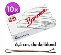 Baronessa capelli clip Biondo scuro