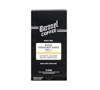 Baronet Coffee Decaf Chocolate Fudge Coffee Pods, 54 Count