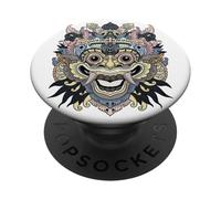 Barong Bali Cultura balinese Bali Amante Regalo Isola degli Dei PopSockets PopGrip Adesivo