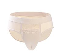 BaronHong Camel Toe Hiding Gaff Panty Shaping Brief per Crossdresser Transgender (Nudo, M)