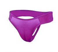 BaronHong Crossdresser Perizoma Panty Camel Toe Hiding Gaff Shaping Brief (Plum, 2XL)