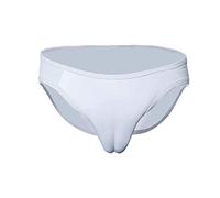 BaronHong Crossdresser Thong Panty Camel Toe Hiding Gaff Shaping Brief (Azzurro, S)