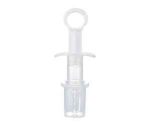 BaronHong MediFrida the Accu-Dose Pacifier Baby Medicine Dispenser (bianco, M)