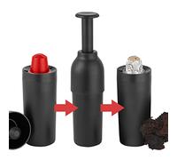 Baroni Home Apri Capsule Compatibili, Separatore per Riciclo Cialde Caffè in Alluminio Ecologico, Accessorio Eco per Postazione Caffè, 5x4x17 cm, Nero