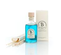 BARONI HOME Diffusore di Oli Essenziali Per Ambienti, Diffusore di Fragranze a Bastoncini,100% Naturale MADE IN ITALY 100 ml, Charme Floreale