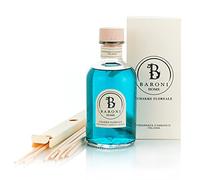 BARONI HOME Diffusore di Oli Essenziali Per Ambienti, Diffusore di Fragranze a Bastoncini,100% Naturale MADE IN ITALY 500 ml, Charme Floreale