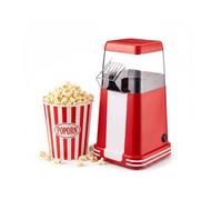 Baroni Home Macchina per Pop Corn ad Aria Calda 1200W, Senza Olio e Grassi Aggiunti, PopCorn in 2-3 Minuti, Coperchio Dosatore 16x20x29 cm (Retrò)