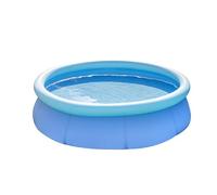 Baroni Home Piscina Gonfiabile Fuori Terra da Giardino, Piscina da Adulti e Bambini, Piscina per Terrazzo, Tonda 244x66 cm