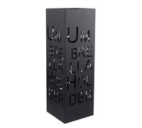 Baroni Home Portaombrelli Porta Ombrelli Design Moderno in Metallo con Intaglio