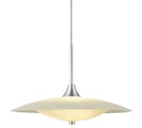 Baroni Lampadario Ø46 Opal/ Alluminio
