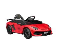 Baroni Toys Lamborghini Baby Car Elettrica 6V con Telecomando Genitori, Suoni, MP3, Retromarcia, Auto per Bambini 1-4 Anni, 100x60x50 cm (Rossa)