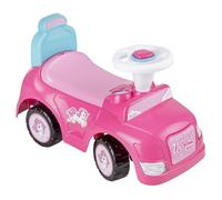 Baroni Toys Macchinina Giocattolo per Bambini, Macchinina spingi e vai con Clacson e Sottosella, Sistema Antiribaltamento, da 1 a 4 Anni, Rosa Unicorno