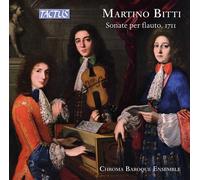 Audio Cd Martino Bitti - Sonate Per Flauto, Londra 1711