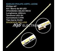 BARRA 56 LED STRIP LED TV PHILIPS 2012SGS40 LJ64-03501A LJ64-03514A