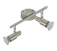 Barra a 2 faretti spot LED One 3 W Metallo