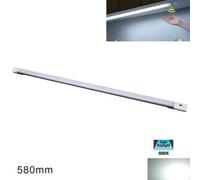 BARRA A LED CUCINA ARMADIO LUCE FREDDA SENSORE MOVIMENTO MANO RICARICABILE 58CM