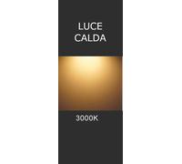BARRA A LED SOTTOPENSILE DIMMERABILE TOUCH SU MISURA LUCE SCELTA 14 W striscia