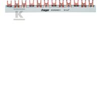 Barra a pettine a forcella orizzontale 3P 10mm2 57M KDN363B