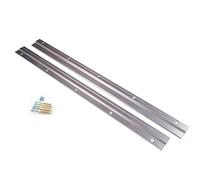 Barra a Z/Tacchetta francese resistente, per appendere quadri e specchi, sistema di aggancio a sospensione + raccordi