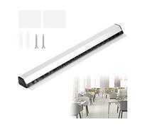 Barra Alluminio Portacomande 35 cm Barra Porta Comande con Nastro Biadesivo e Viti Tab Grabber Grabber per Ordini da Ristorante per Cucina Bar ordini