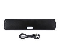 Barra altoparlante Bluetooth compatta con alimentazione USB e supporto per chiamate in vivavoce, suono stereo a gamma completa, connessione